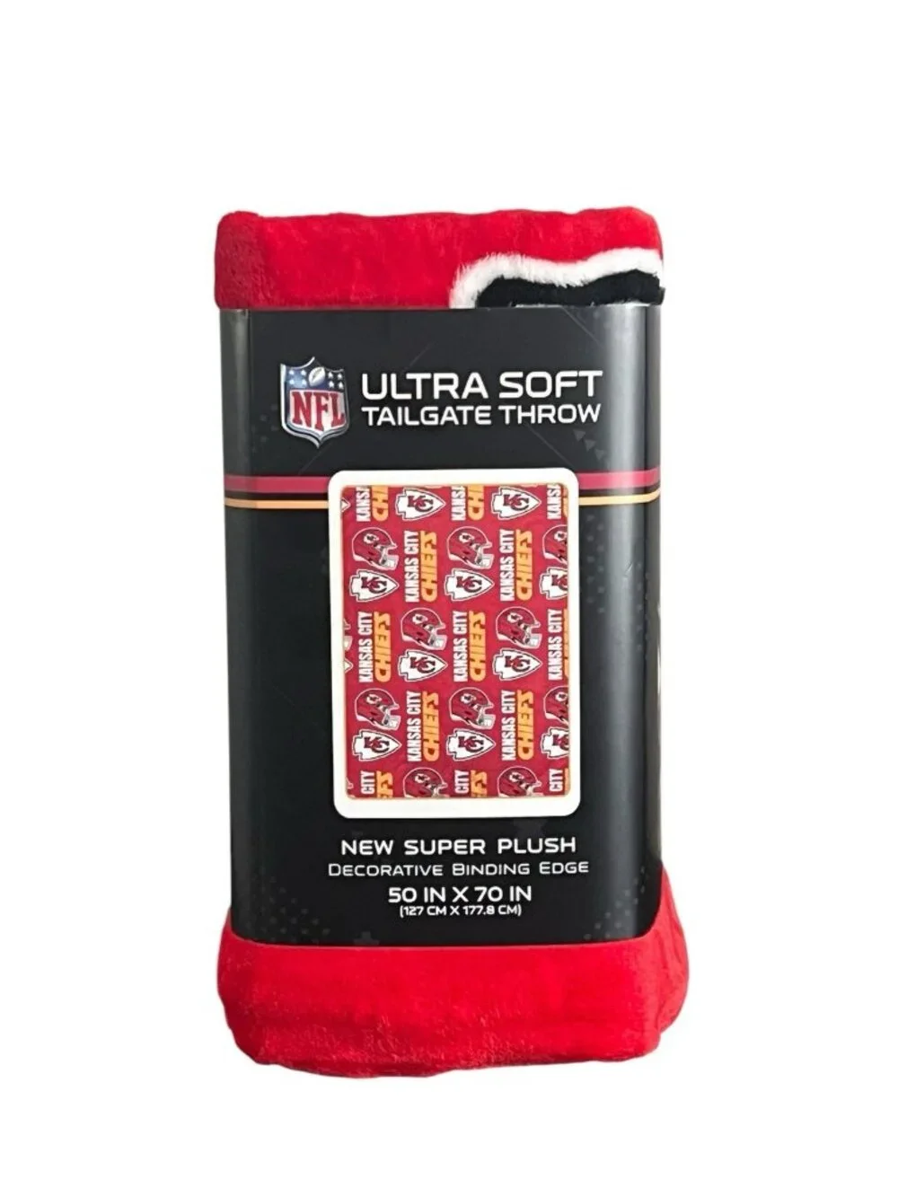 Pegasus Kansas City Chiefs Ultra Soft Tailgate Throw Blanket 50x70 Super Plush